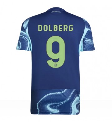 Ajax Kasper Dolberg #9 Udebanetrøje 2025-26 Kortærmet